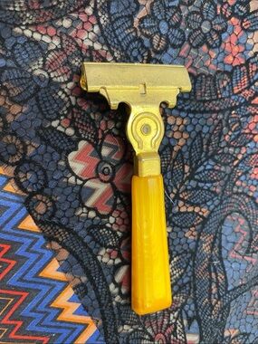 Vintage 1933-1950 Eversharp Schick Injector Razor Bakelite Handle~Art Deco Style